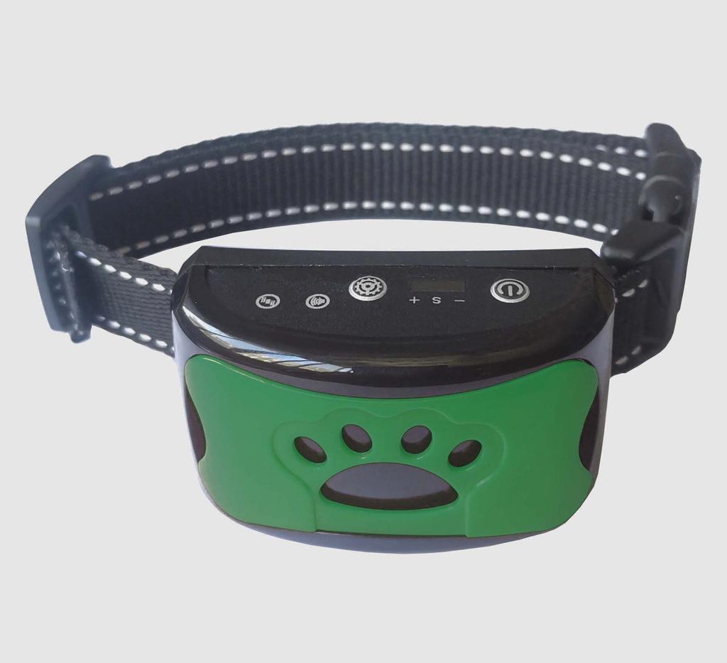Waterproof Rechargeable Anti-barking Device for Pet Dogs; USB Ultrasonic Dog Training Collar; Anti-barking Vibration Dog Collar