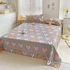 1pc 100% Cotton Bedsheet Cartoon Style Bed Linen Skin-friendly Flat Bed Sheet Adults Kids Sheets Drap De Lit (No Pillowcase)