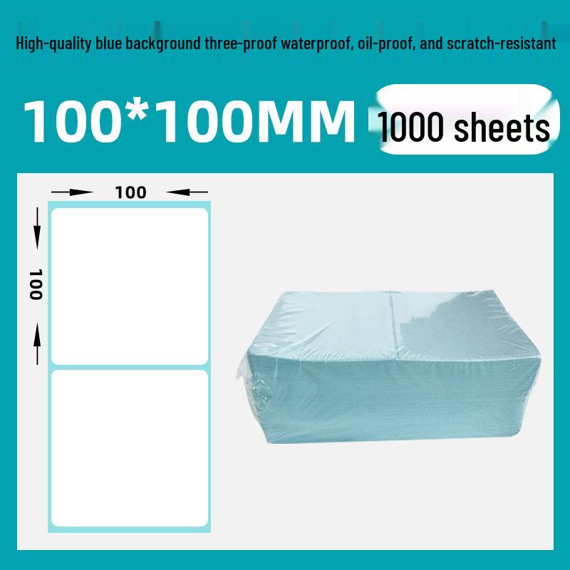 Strapazierfähige Thermopapieretiketten 100x100 & 100x150 für grenzüberschreitenden E-Commerce