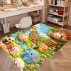 Masha and The Bear Print Rug, Washable Floor Carpet, For Entryway Dorm Laundry Room Office Study, Home Decor Birthday Christmas Gift
