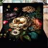 Elegant Floral Still Life Office Rug Chair Mat, Entryway Carpet, Suitable for Front Door, Bedroom, Living Room, Desk, Holiday Gift