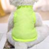 Pet Clothing with Large Mesh Breathable Spring/summer Vest Solid Color Cat and Dog Clothing Suitable for Indoor and Outdoor Use