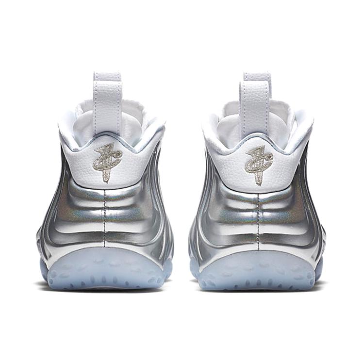 New Nike Air Foamposite One Chrome White Women's AA3963-100