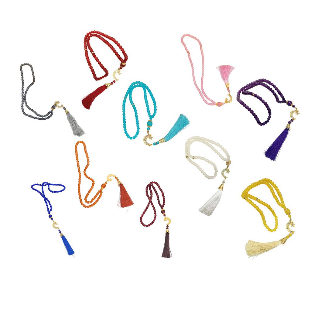 Exquisite 6mm Tasbih Rosary Bracelet Perfect for Hajj and Daily Prayers Chaplet Handmade Easter Gift Jerusale