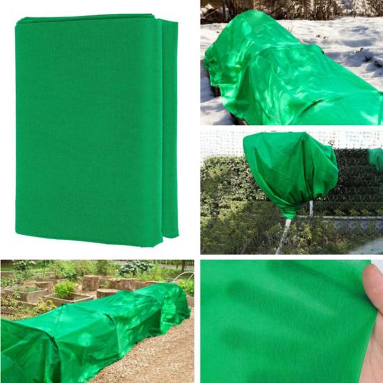 Winter Plant Cold-Proof Cloth Planter Box Frost Blanket Freeze Protection Cover from Frost Sun for Outdoor Plants Shrubs Vegetable Rows
