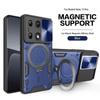 Slide Camera Magnetic Case For Xiaomi Note 13 10 11 Pro Plus 12S 11S 9T 9 Shockproof Matte Cases Redmi 13C 12C 12 10C