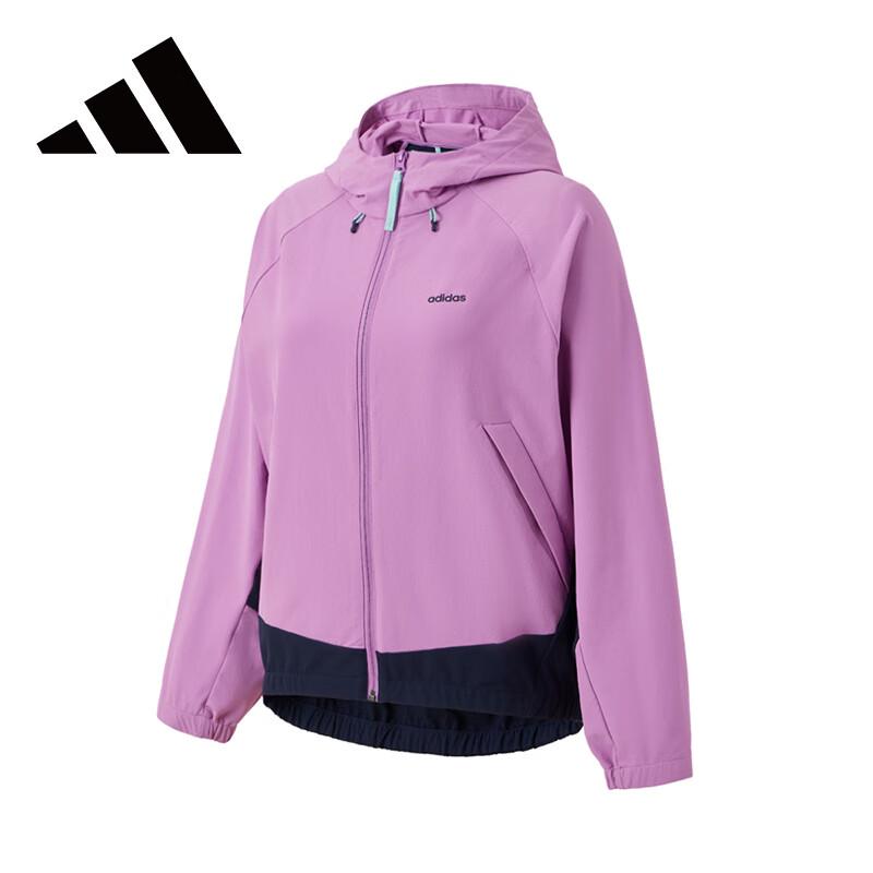 

Adidas Women s Hooded Casual Sport Jacket S