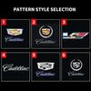 2 Stück Auto Tür Willkommen LED Projektor Laser Logo Türlicht für Cadillac CT5 CT6 XT4 XT5 XT6 ATS SRX XTS CTS Zubehör