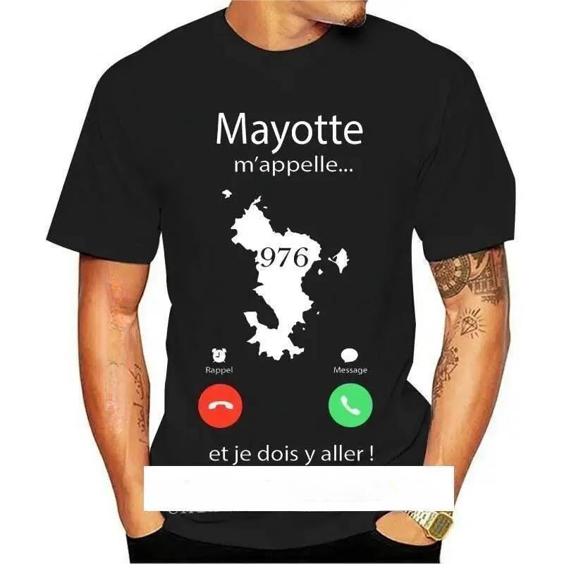 Футболка с флагом побережья Майотты для мужчин, одежда с национальным гербом Африки, футболки с графикой, футболка в стиле рокки, женские футболки