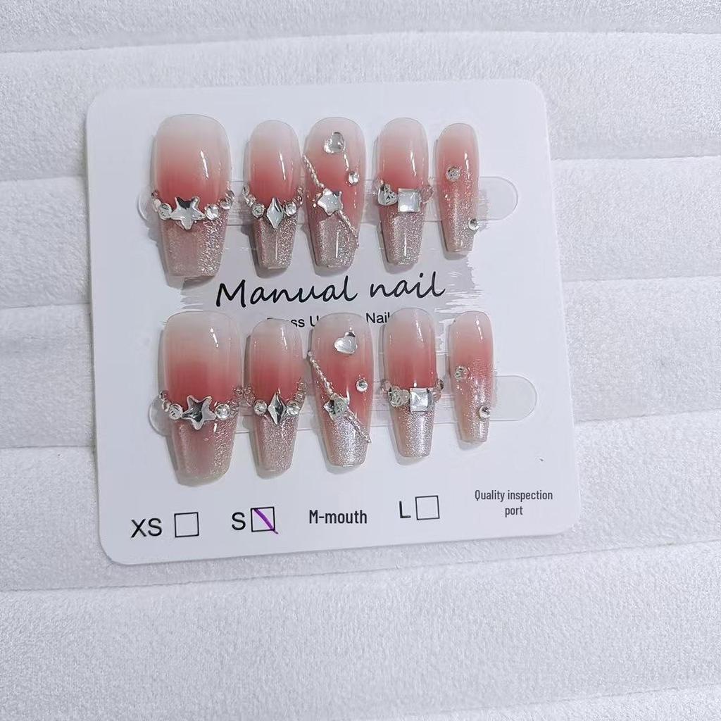 Floating Light Sweetheart Ladder Nail Art - 30 Piece Set