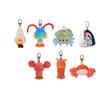 Soft Fluffy Sea Keyring Kawaii Cartoon Plush Pendant Bag Charm Ocean Animal Keychain  Home Decor