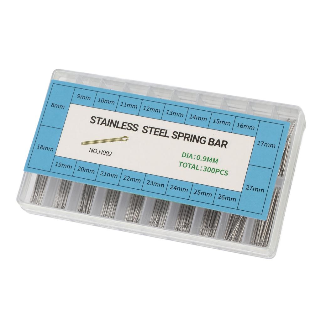 0.9mm Watch Bracelet Split Pins 304 Stainless Steel Watch Parts Assortment 8‑27mm