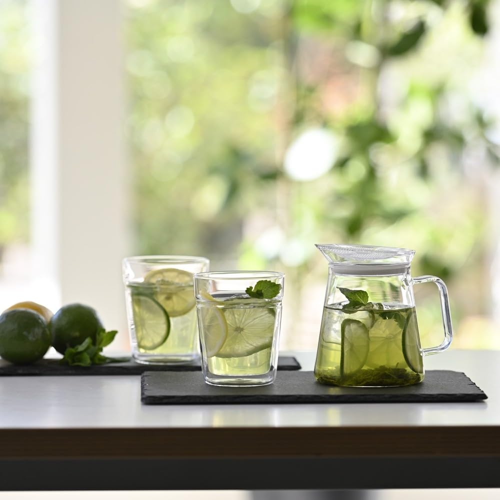 HARIO Lidless 450ml Gift Wrapping Model Teapot, Clear, Capacity, Available, Number FNC-45-T