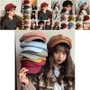 Fashionable Baker Boy Peaked Cap For Women With Vintage Style And Cozy Comfort