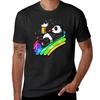 Panda Bear Beer Party T-Shirt Summer Top Boys Whites Blouse Big and Tall T Shirts for Men