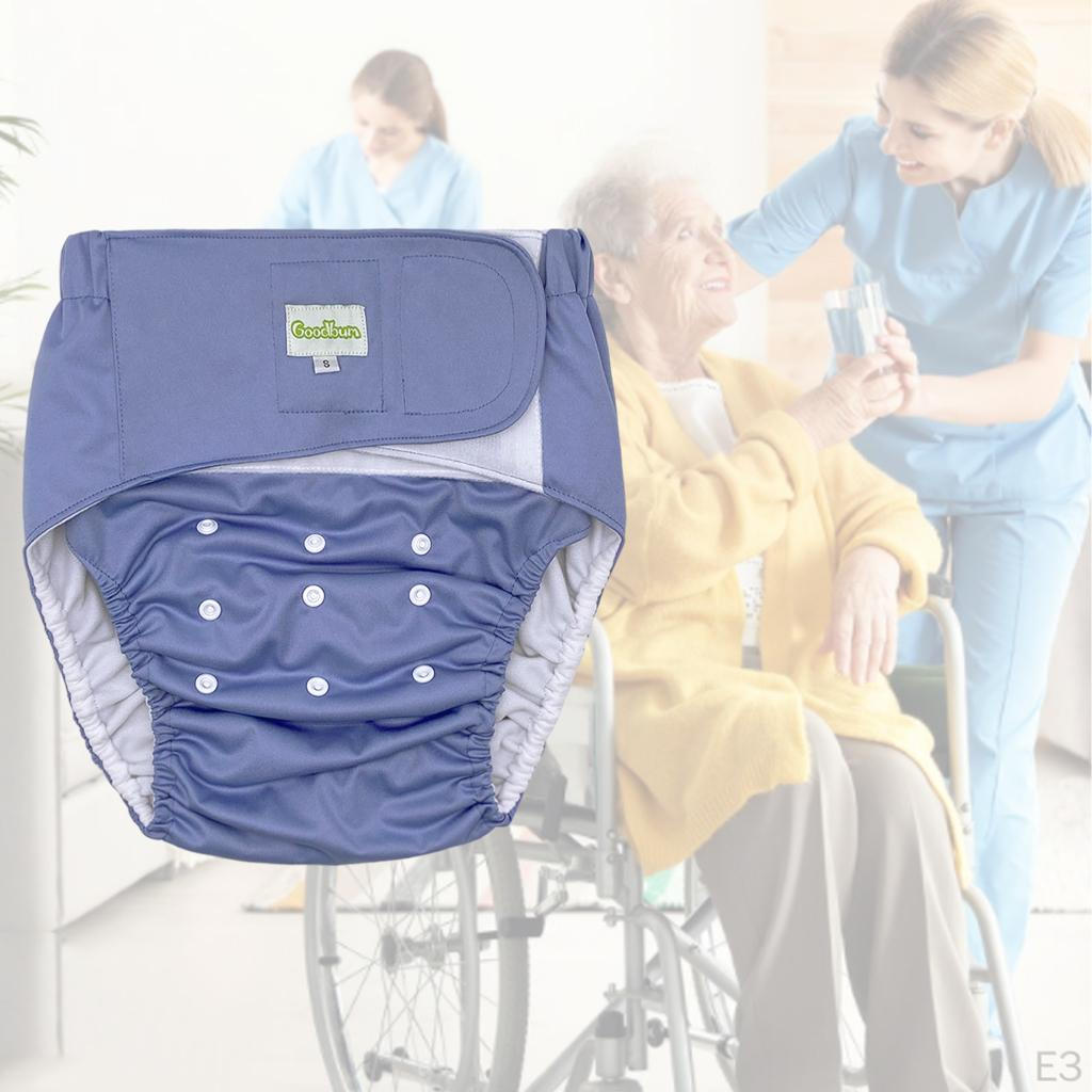 Verstellbare Stoffwindel für Erwachsene für Männer und Frauen - Bequeme Inkontinenzlösung