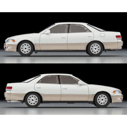 Tomytec Tomica Limited Vintage Neo 1/64 Scale LV-N311c Toyota Mark II 2.5 Grande (1998 Model) White/Gold, Finished Model (Product Number: 332732)