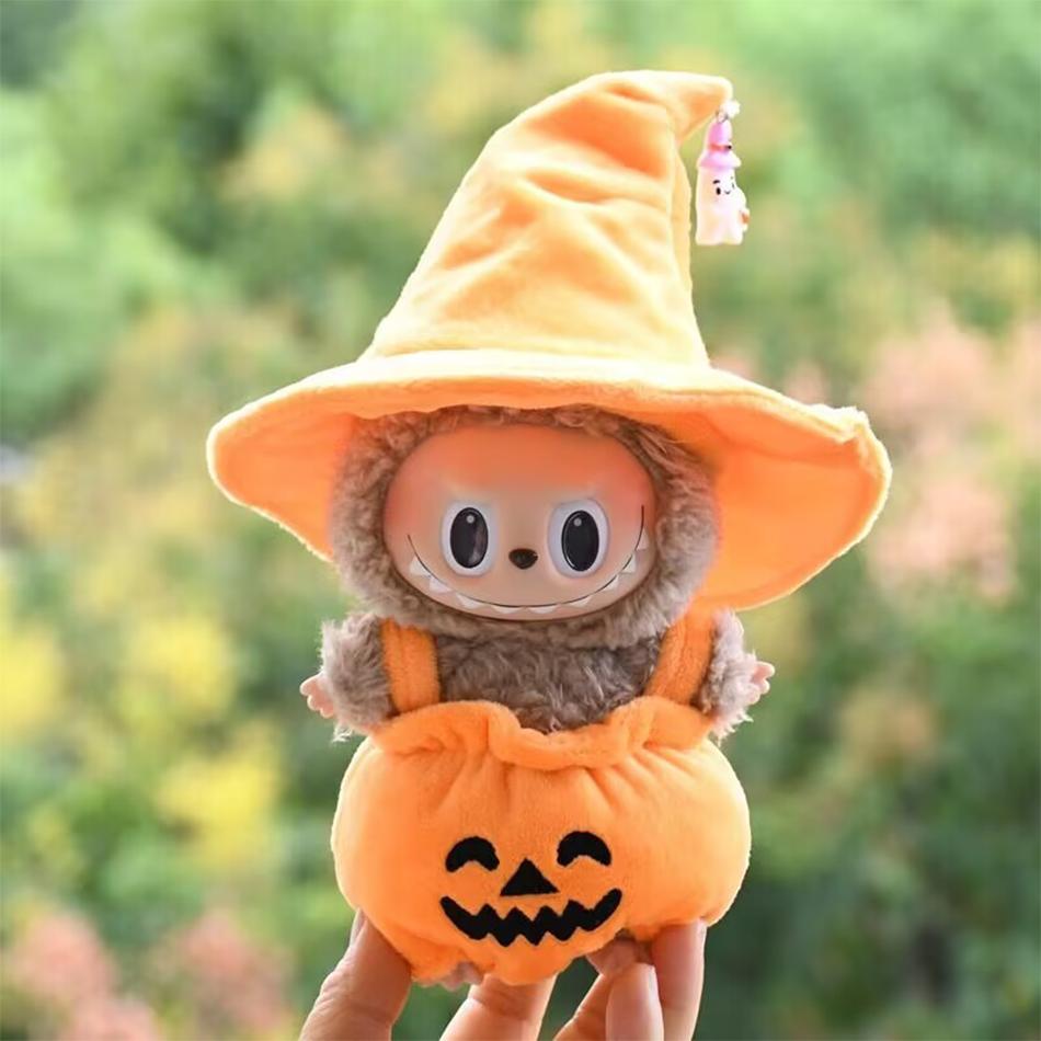 17cm Cute Mini Plush Doll'S Clothes Outfit Accessories for Labubu Dolls Animal Style DIY Doll Clothes Accessories