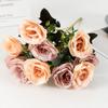 Flower Rose Simulation Wedding Bride Holding Flowers Living Room Decoration