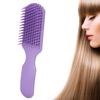 3pcs Rounded Tips Hair Detangler Comb Nine Claw Comb Massage Hair Brush  Shower Use