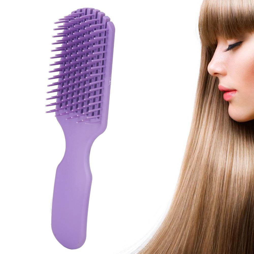 3pcs Rounded Tips Hair Detangler Comb Nine Claw Comb Massage Hair Brush  Shower Use