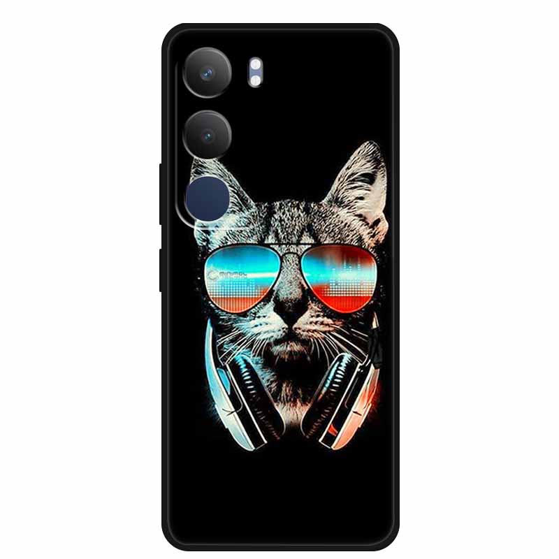 For Vivo Y29 5G Case Cool Game Console Painted Soft Silicone Back Cover for Vivo Y 29 5G TPU Protective Bumper Coque Vivo Y29 5G