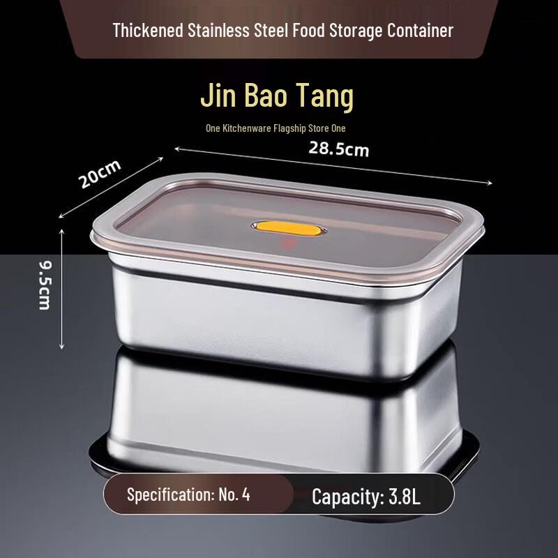 ZISIZ 316 Stainless Steel Food Storage Container