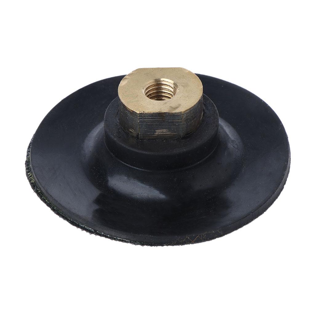 4'' M14 Rubber Based Sanding and Grinding Discs for Concrete Floor Tile Table Grinder Stone Sanding and Polishing