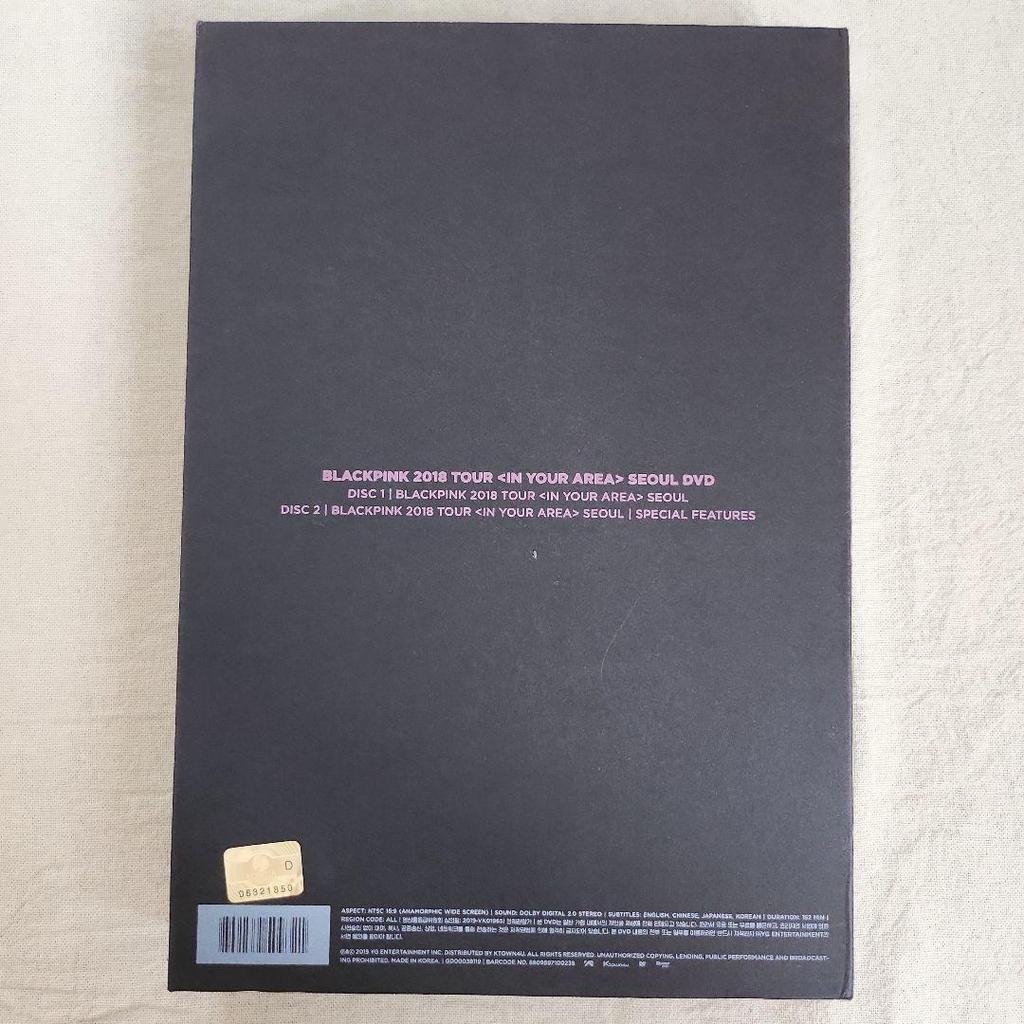 [USED] Ultra rare first edition BLACKPINK 2018 TOUR Seoul concert DVD