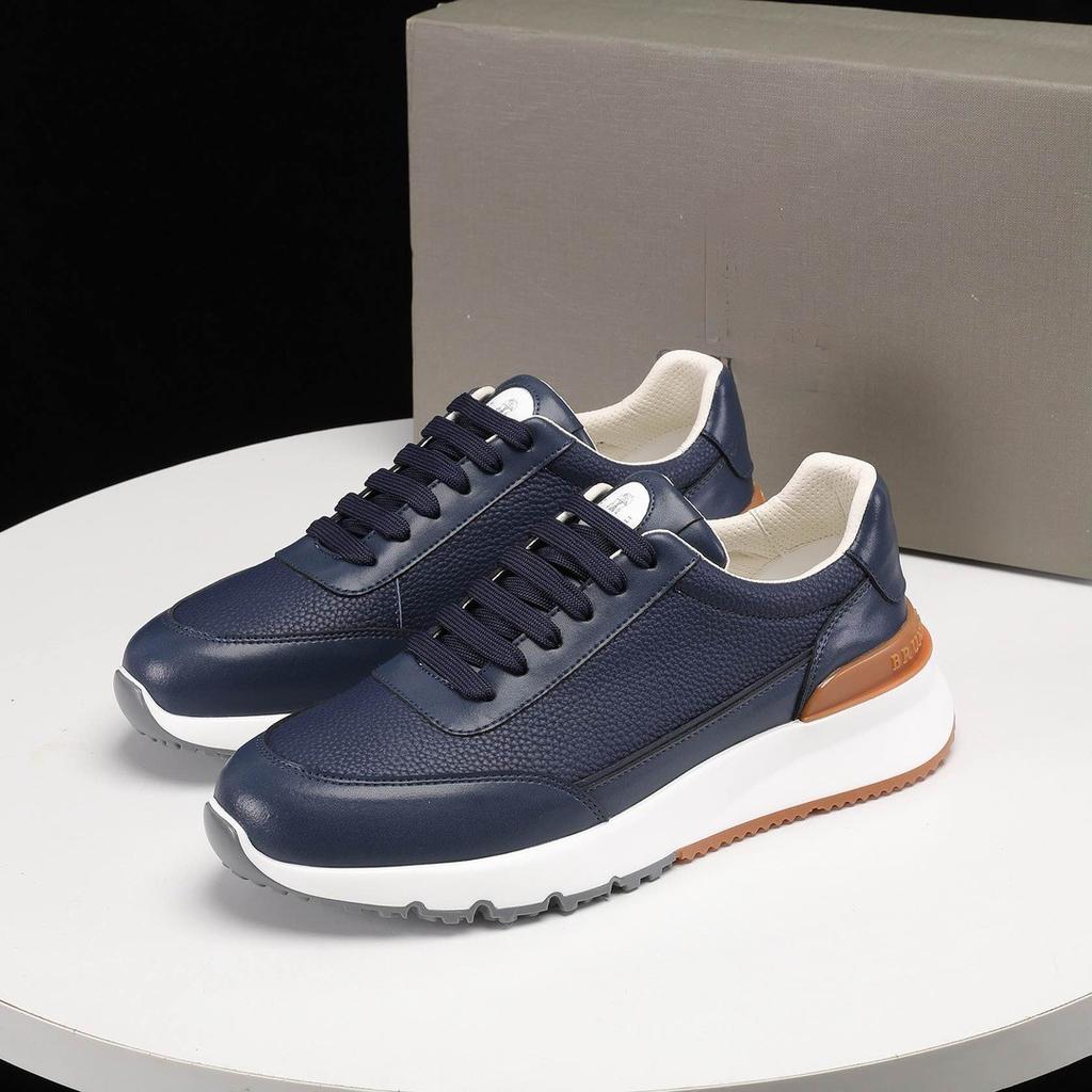 European Station New Men'S Casual Shoes Breathable Sneakers Comfortable Running Fashion Trendy Shoes