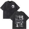 2026 Summer Hot Sale Anime The Apothecary Diaries Print Vintage Washed T-shirt Men Women Vintage Top Hip Hop Streetwear Oversized T-shirt