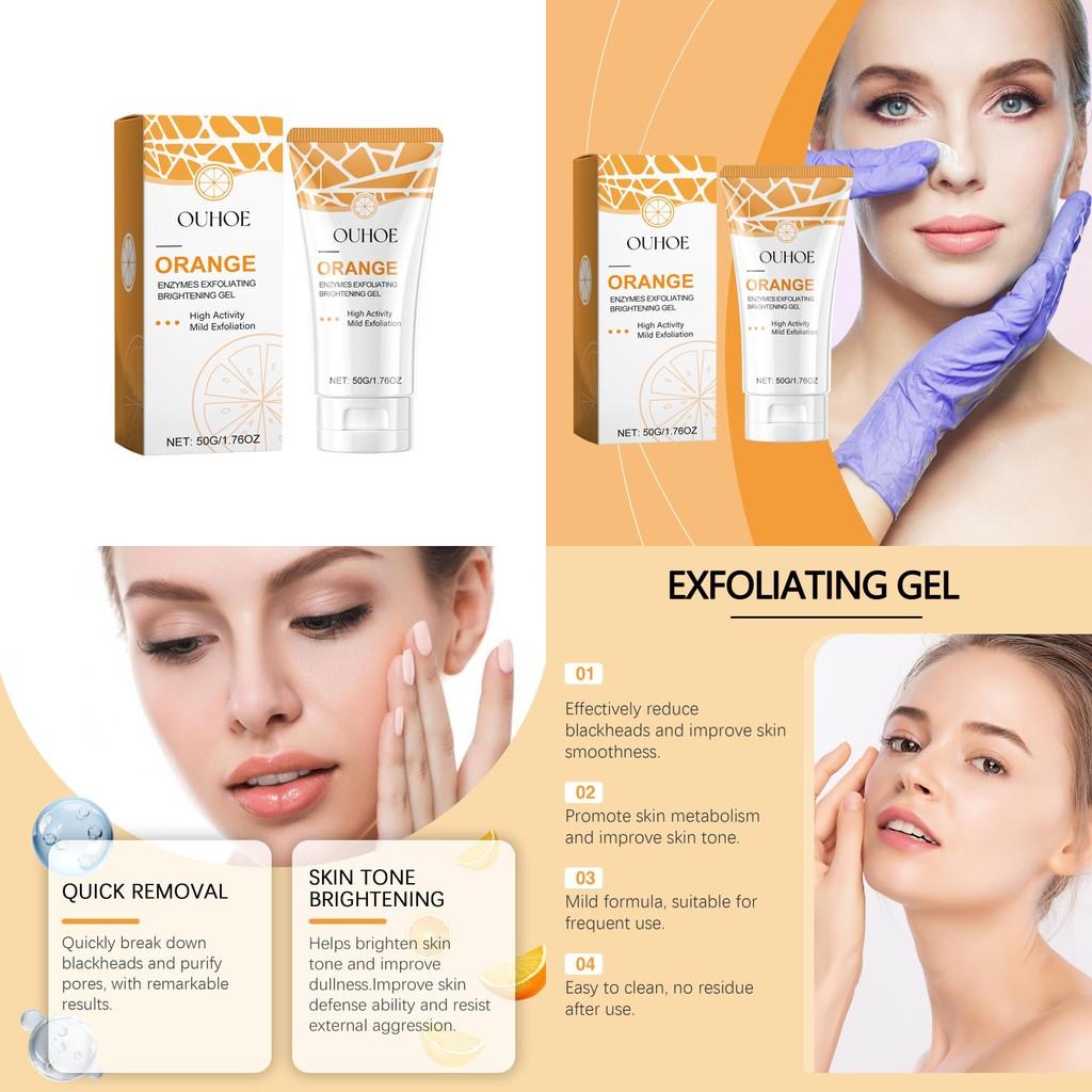 Ouhoe Deep Cleansing Blackhead Gel For Gentle Exfoliation And Pore Purification 50g