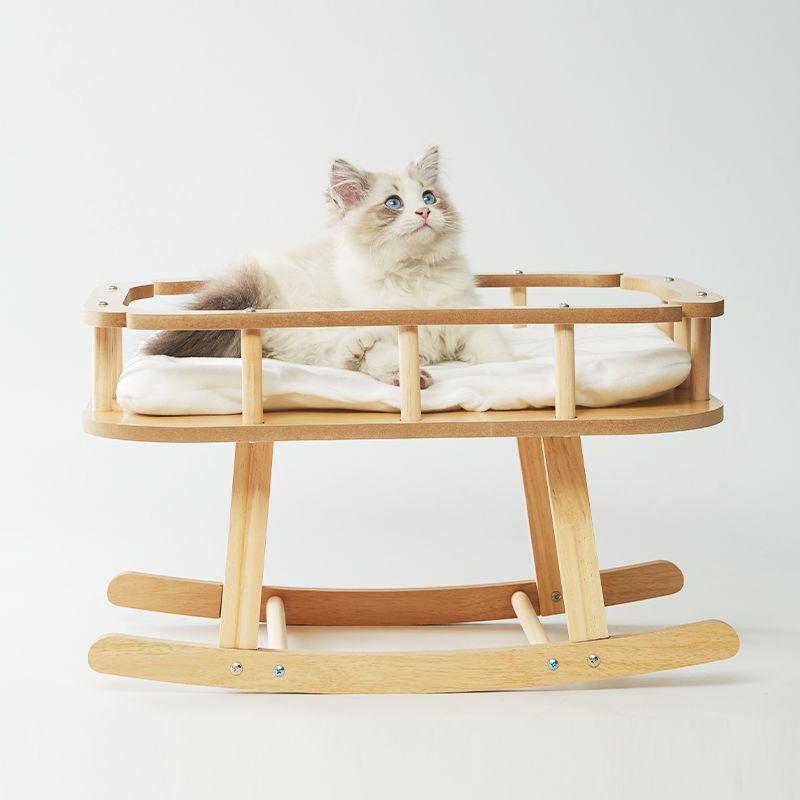 Universal Washable Cat Bed with Scratching Board and Toy Hammock