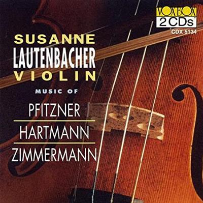 CD HANS PFITZNER, KARL AMADEUS HARTMAN - Music of Pfitzner Hartmann Zimmerma CDX5134 VoxBox 1994 US Classical Used