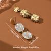 2PC Women's Fashion Design Earrings Jewelry Accessories Suitable for Date, Party, Festival Gifts