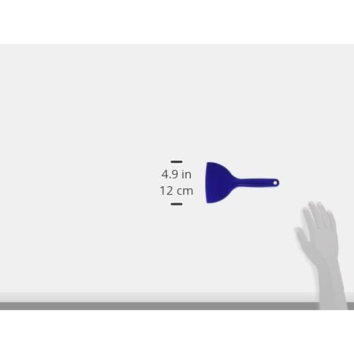 Iizuka New Clean Spatula (Large), Blue, Silicone Rubber, Made In Japan, WKL1604