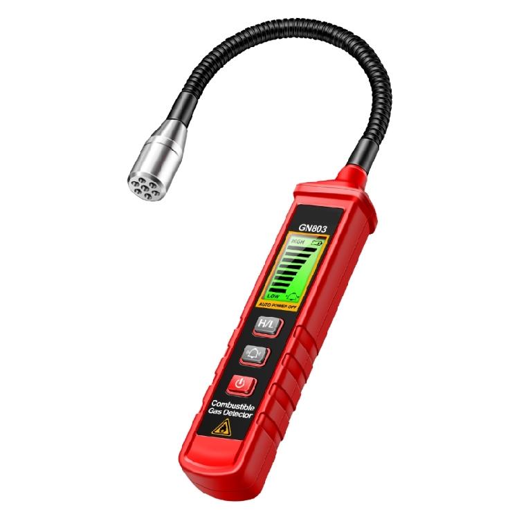 Combustible Gas Leak Detector 300-1000PPM Flexible Portable Natural Gas Detector