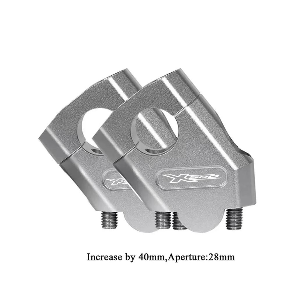 HUANGCJCJ FOR X500 x500 22mm 28mm 2023 2024 Motorcycle Handlebar Higher Handlebar Clamp Riser