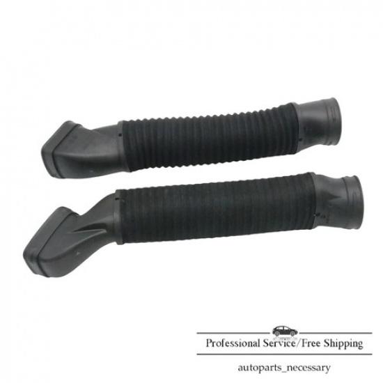 2X Air Inlet Duct Hose Fits 07-11 Mercedes Benz S Class S550 CL550 V8 5.5L W221