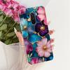 Para Xiaomi Pocophone F1 Funda Lujo Lazo Flores Pintadas Cubierta 6.18'' Suave TPU Funda para Teléfono Para Xiaomi Poco F1 PocoF1 Fundas Bumper