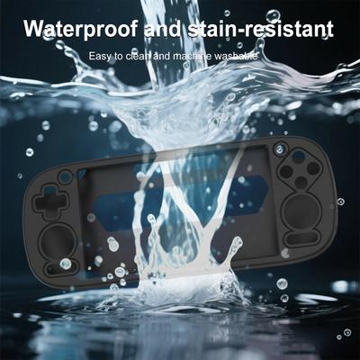 Silicone Solid Color Cover with Lanyard Protector Cover Protective Shell for Retroid Pocket 5 Handheld Console