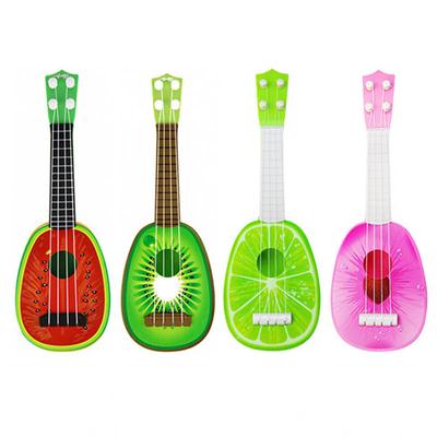 Ovoce Začátečník Klasická Ukulele Kytara Hudební Nástroj Dětské Montessori Hračky pro Děti Rané Vzdělávání Učení Hračka Dárek