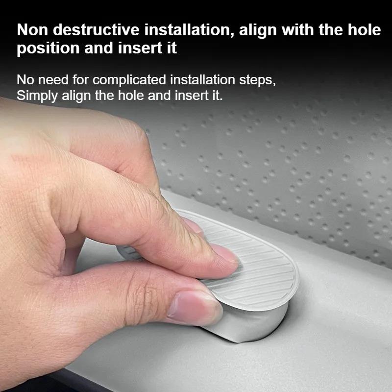For Leapmotor B10/B01 2025 Silicone Hole Plug For Leapmotor Lafa5 2026 Dashboard Co-pilot Hole Plug Car Decoration Accessories