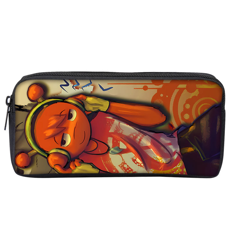 Hot Game Sprunki Single Layered Pencil Case for Boy/Girls Children Best Gifts 3D Cartoon Teenager Pencil Pouch School Supplies