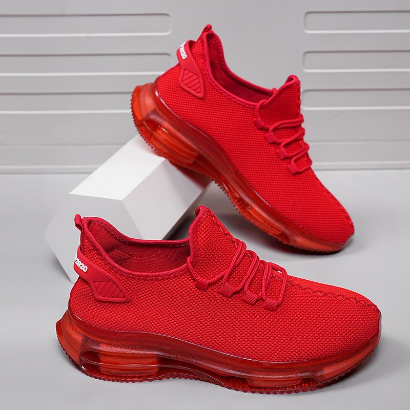 Men's shoes spring new versatile casual fashion men's sports shoes lightweight breathable running shoes