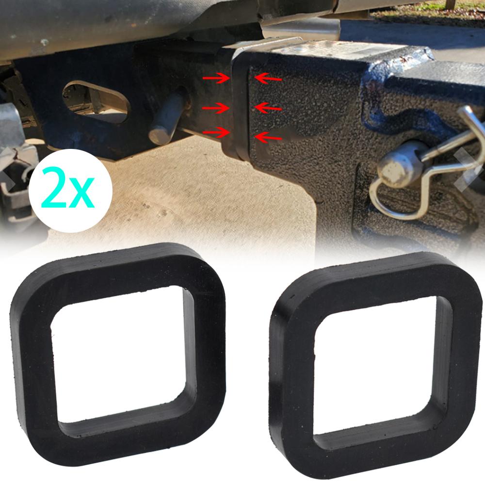 Buy 2X 52mm 2" Universal Trailer Hitch Silencer Pad Reduce Rattle