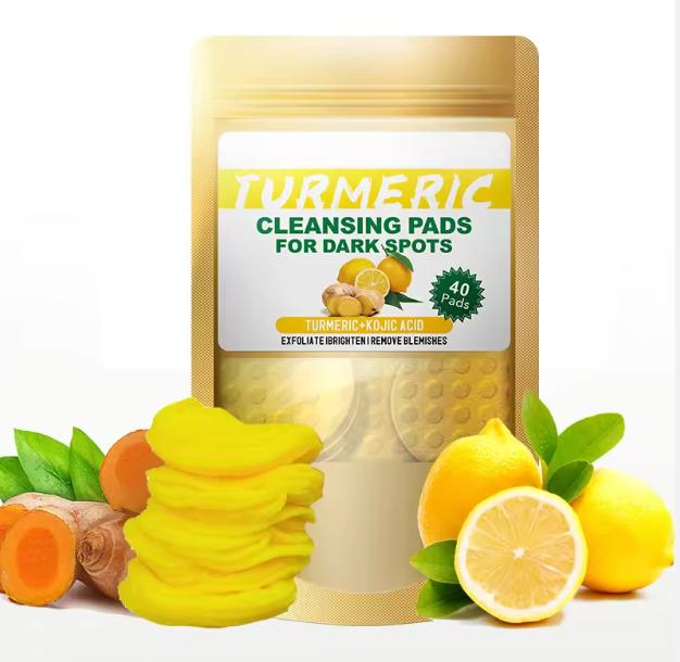 

Curcuma longa acid light spot cleaning cotton pad, exfoliating and brightening cotton pad, light printing cotton pad
