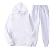 Men's Solid Color Suit Hooded Sweater Sports Two-piece Suit Sports Suit Men's Clothing