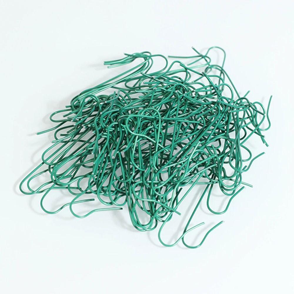 100/150/300Pcs Rustproof Christmas Tree Hook Ornaments 4cm Iron Art Hanger Christmas
