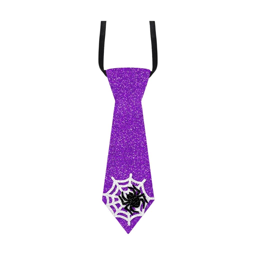 New Halloween Decoration Tie, Halloween Pumpkin Spider Party Decoration Tie, Photo Prop